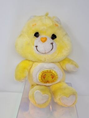 VINTAGE 1983 Kenner Care Bears FUNSHINE 13" Bear Plush